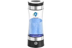 GOSOIT Wasserstoff Wasser Ionisator Wasserstoff basisch generator maker machen Flasche mit SPE und PEM Technologie, Wasserstoff Konzentration 800-1200 PPB