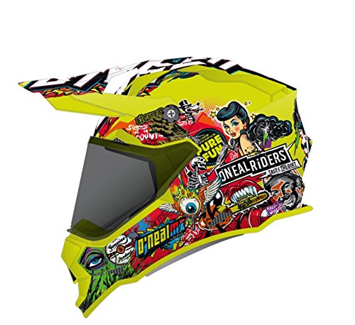 Casco Mx Oneal 2018 2Series Sierra Ii Crank Multi (M , Amarillo)
