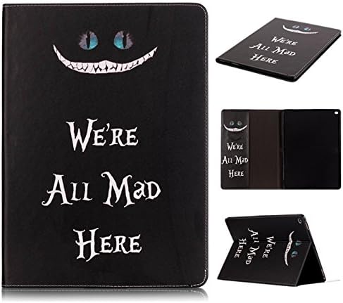 Kio Apple iPad Pro 12.9 Inches Case, colorful Printed Cute Cartoon Pattern Design Premium PU Leather Case.