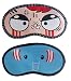 Jenna™ Angry-ElephCartoon Face Sleeping Eye Mask (Pack of 2) RS.399.00
