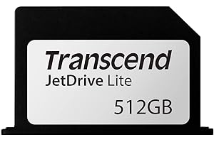 Transcend 512GB JDL330 JetDrive Lite 330 Tarjeta de Expansión para MacBook Pro 2021 hasta 95/75 MB/s TS512GJDL330