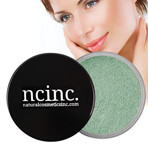 Mineral Makeup Green Corrector - Bare Naked Skin Mineral Makeup Corrector for Redness & Rosacea, Minerals Make Up by NCInc - Multiple Size Jars (20ml)