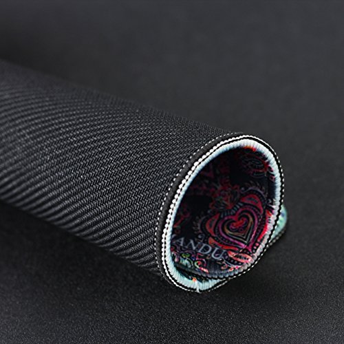 Gaming Mauspad(260 x 210 x 4 mm) ,Lizimandu Silent Designer Mousemat /Standard Size Anti-Rutsch-Gummi-Basis Mauspad(Farbverlauf Dekoratives/Gradient Decorative) - 7