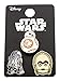 Produktbild Disney Star Wars: BB8, R2D2, C3PO Real Metal Cool Pin Pack