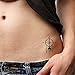 Tattify Dreamcatcher Compass Temporary Tattoo - Pursuit (Set of 2)
