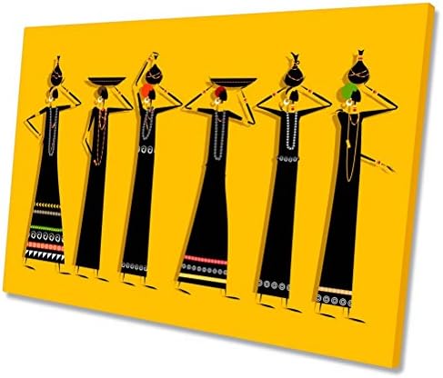 Ethnic Women Fashion CANVAS WALL ART Framed Print 30 x 20 inch