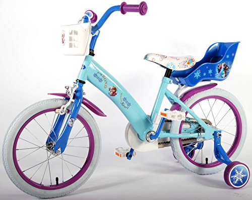 Kinderfahrrad Disney Frozen Die Eiskönigin 16 Zoll mit Rücktrittbremse - 3