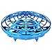 Produktbild Womdee Handgesteuerte Flying Drohne, Mit 360 ° rotierenden und LED-Leuchten Infrarot-Induktions-Hubschrauber Ball UFO Flying Toys Fliegende Spielzeug für Jungen Mädchen und Kinder Geschenke