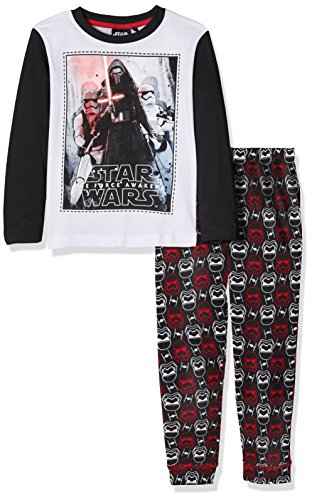 Sun City FR Star Wars VII Pigiama, Nero (Noir 19-1763TC), 6 Anni Bambino