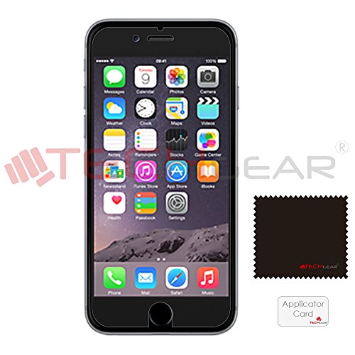 [Pack of 10] TECHGEARÂ® Apple iPhone 6s Plus (5.5 Inch) ULTRA CLEAR Screen Protector Guard Cover With Screen Cleaning Cloth & Application Card (ECO PACK)