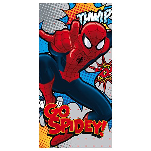 Toalla de playa Spiderman 70x140 cm 100% Algodón