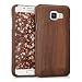 Produktbild kwmobile Hülle für Samsung Galaxy A5 (2016) - Walnussholz Case Handy Schutzhülle - Hardcase Cover Dunkelbraun