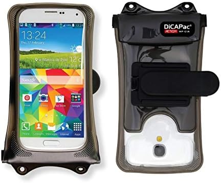 Lenovo A Plus / Lenovo A2010 / Lenovo A5000 / Lenovo A6000 / Lenovo A606 / Lenovo A859 - Waterproof phone case with outdoor clip holder &amp; DiCAPac Action mount system (GoPro® comp.)