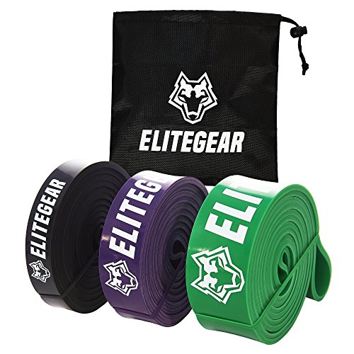 Premium Fitnessbänder – Latex Gewichtstraining Band für CrossFit FreeAthletics und Calisthenics – Resistance Band / Wiederstandsband in verschiedenen Größen