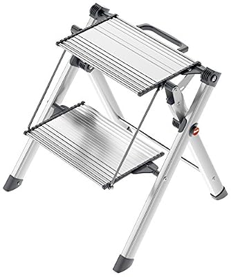 Hailo 4310100 Mini Comfort Marchepieds pliants avec 2 étapes