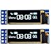 Price comparison product image MakerHawk 2pcs I2C OLED Display Module 0.91 Inch I2C SSD1306 OLED Display Module White I2C OLED Screen Driver DC 3.3V5V for Arduino