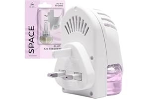 Plug In Air Freshener (30ml) | Mini Air Freshener Diffuser | Odour Eliminator Plug In Bedroom Freshener | 90 Days Fragrance by Perfa
