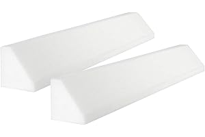 PEKITAS Bettgitter Sicherheitsgeländer Schaumstoff Rausfallschutz Babys Kinder Länge 120 cm Montessori-Betten Packung it 2 Stück Weiß