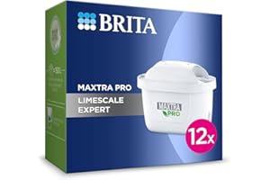 BRITA MAXTRA PRO Limescale Expert filtr do wody 12 filtrów - NOWA GENERACJA FILTRÓW - Idealny do gorących napojów i ochrona przed kamieniem do ekspresów do kawy i