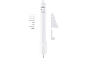 Wright Products V2012WH Cierre neumático Tap-N-Go de Alta Resistencia, Blanco