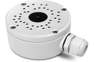 OOSSXX (Universale Scatola di Giunzione Telecamera)Scatola di Giunzione per Telecamera, Scatola di Giunzione Universale, Junction Box Staffa di Montaggio per Telecamere di Sicurezza Bullet Torretta PTZ