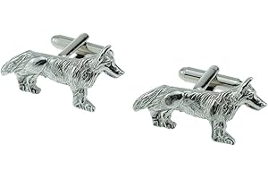 pirantin German Shepherd Dog Cufflinks