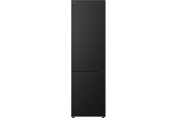 LG GBV22NCCEP Réfrigérateur-congélateur - Smart Inverter Compressor, Total No Frost, design moderne Flat Door, noir mat métallisé, efficacité énergétique C