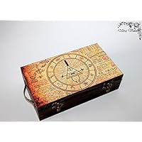 Exklusive Schatulle Gravity falls, Box, schachteln, wood, für schmuck,Holzkästchen, Jewelry Box, Kästchen, Handarbeit