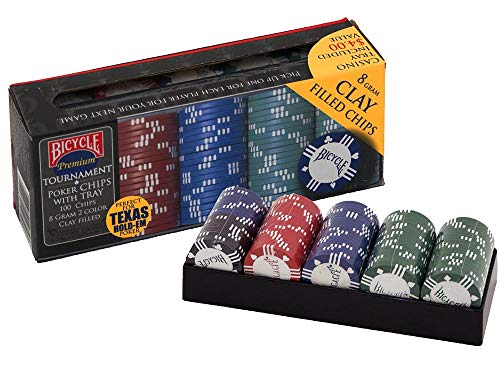 Bicycle, Fichas de póquer, 4 colores