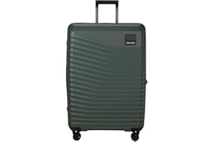 Samsonite Intuo - Spinner L, Erweiterbarer Koffer, 75 cm, 105/115 L, Grün (Olive Green)