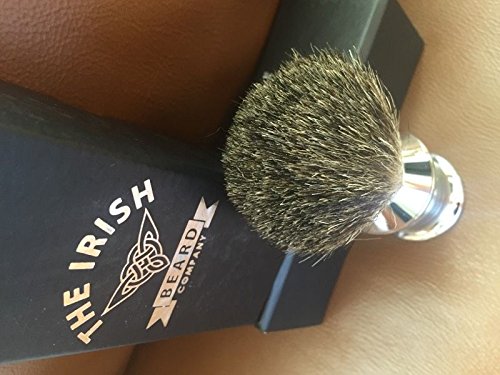 Premium Handmade Badger Hair Shaving Brush - Crafted to Give you the Best Shave of your Life.