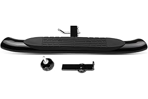 DNA MOTORING HITST-2-4O-111-BK-T1 Class III 4" Oval Hitch Step,Black