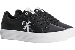 Calvin Klein Baskets Vulcanisées Femme Flatform Laceup Low Compensées