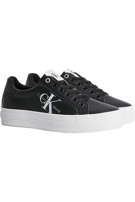 Calvin Klein Jeans Damen Plateau Sneaker Bold Vulcanized Flatform  