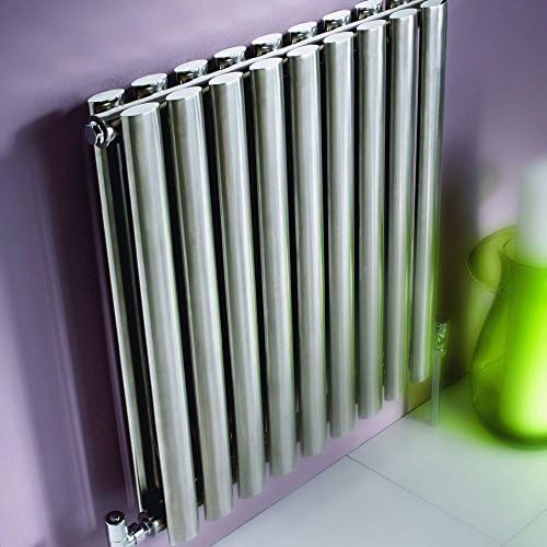 Kartell Aspen Stainless Steel Horizontal Designer Radiator 600mm x 1000mm Double Panel