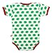 loud + proud Baby Girls' Animal Print Romper Green Grün (verde ve) 9-12 Months