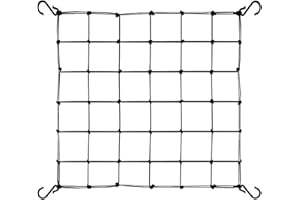 DELURA Scrog Netz Pflanzennetz Grow Netz Pflanzen Netz 40x40 60x60 80x80 100x100 120x120, Ranknetz für Kletterpflanzen, Gurkennetz für Gewächshaus, Wachstumszelt, Trellis Net, Rankhilfe Netz 50x50 cm 1pc