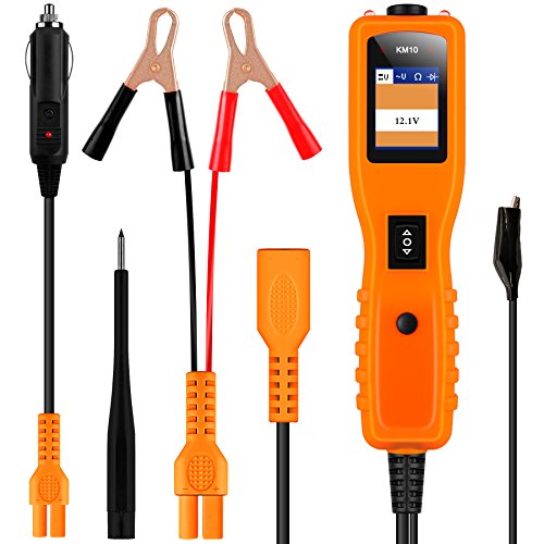 KM10 Professional Vehicle Circuit Tester Vier Arbeitsmodi Automotive Voltage Signal Diagnostic Aktivierung Komponenten Tools Continuity Short Testing für 12 oder 24 Volt Electrical Power System - 4