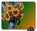 Produktbild Reproduction sunflowers Van Gogh Mouse Pad, Mousepad (Flowers Mouse Pad)