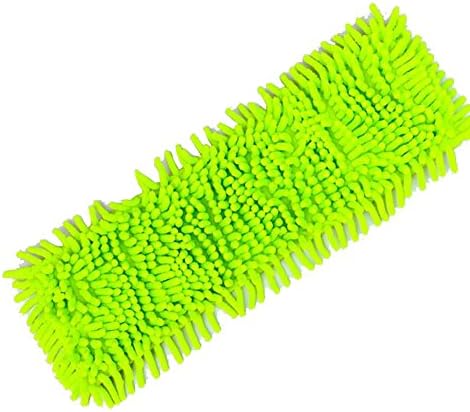 Fayear 3pcs Washable Microfibre Mop Cleaning Pad Replacement Heads For Wet/Dry Mops (Green)