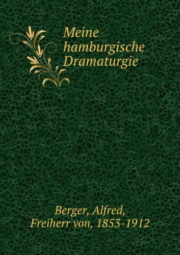 Meine Hamburgische Dramaturgie