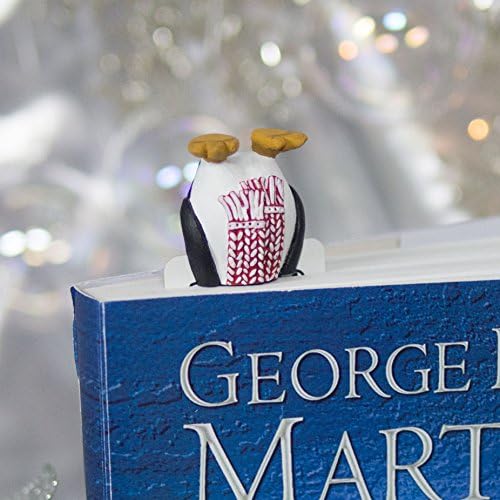 Christmas Handmade Bookmark Gifts. Awesome Present for Book Lovers Women Men Girls and Boys! Great Holiday Present for Friends Family. New Year's Surprise Gift for Her Him! (Penguin)