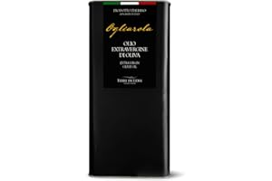 TERRE DI LIDIA SAPORI E SAPERI DI PUGLIA Terre di Lidia - Olio extravergine di oliva - 1 Latta da 5 L - Filiera corta, Campagna 2024/2025, Estratto a freddo - Varietà Ogliarola, Gusto Delicato - Produzione 100% italiana