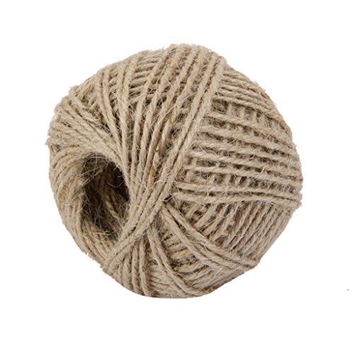 50m Wickel Geschenk Hanfseil Band Schnur Seil Schnur Saitenkugel Natur - 3