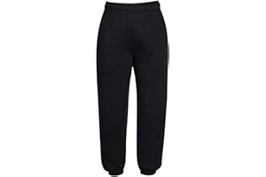 Urban Road Kids Heavy Blend Plain Jogging Bottoms Trousers for Boys & Girls