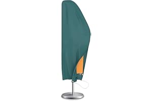 Kronenburg Housse de protection pour Parasols déporté jusqu'à 500 cm de diamètre, vert