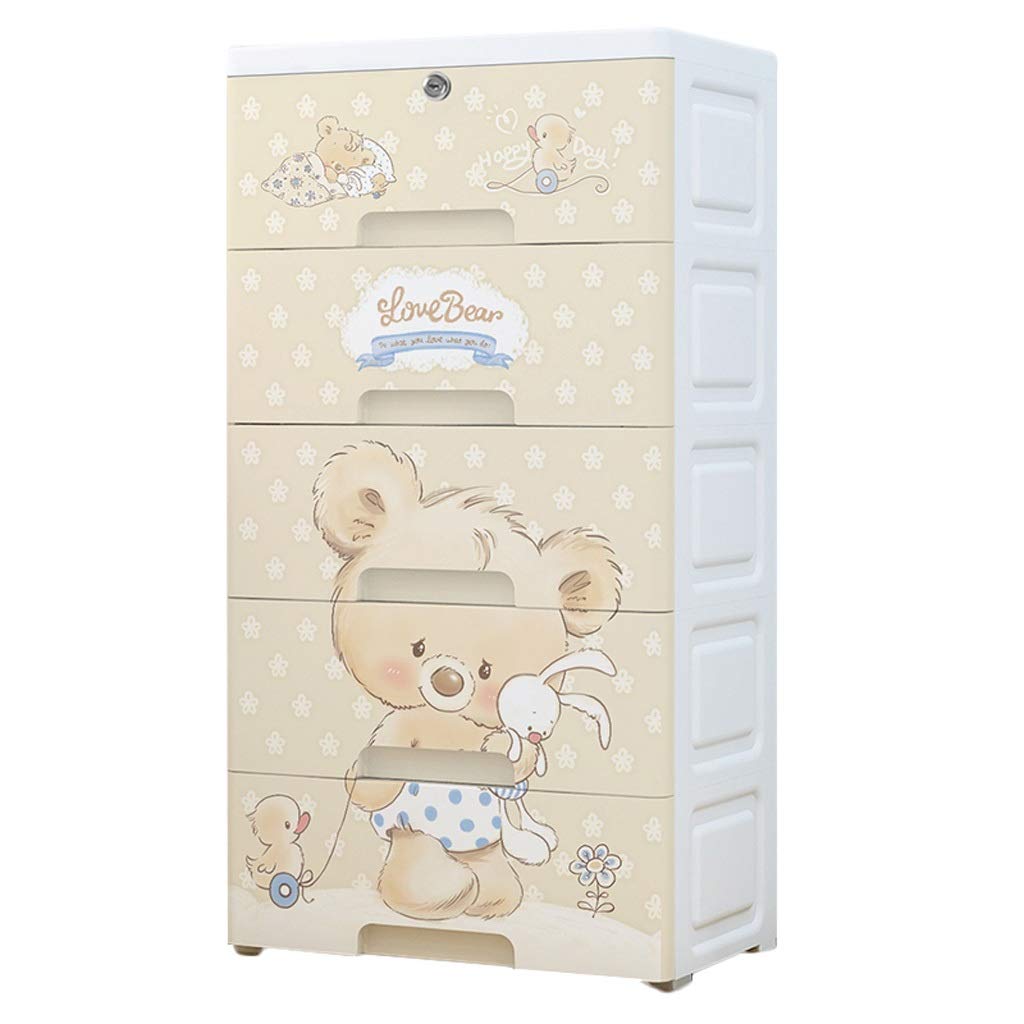Multi Layer Storage Box Plastic Drawer Storage Cabinet Children