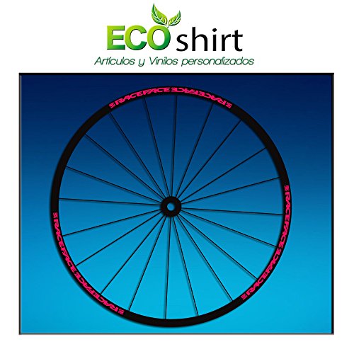 Ecoshirt OM-KZF8-X09P Stickers Jante Rim Raceface Am51 Bike VTT Downhill Rose 29'