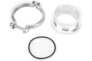 ‎KIMISS KIMISS Turbo Kompressor V-Band Flanschklemme Passend für Holset HX35 HX35W HX40W