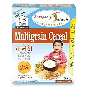 Sampoorna Satwik Multigrain Baby Cereal Stage - 2, 200 Grams